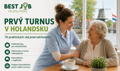 Prvý turnus v Holandsku – 10 praktických rád pred odchodom