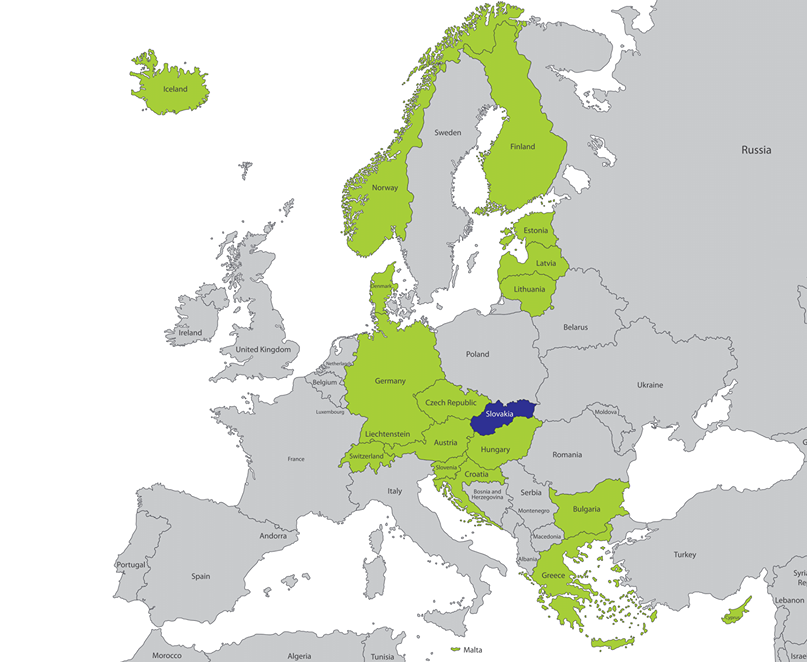Slovensko otvára hranice s ďalšími 16 krajinami