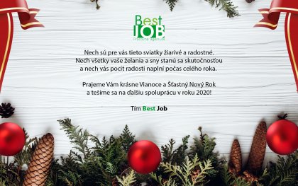 ŠŤASTNÉ A VESELÉ VIANOCE